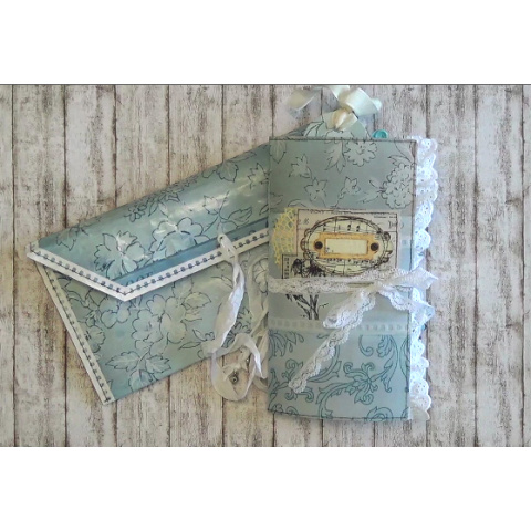 Blooming Journal with Clutch Bag - Tagebuch mit Tasche