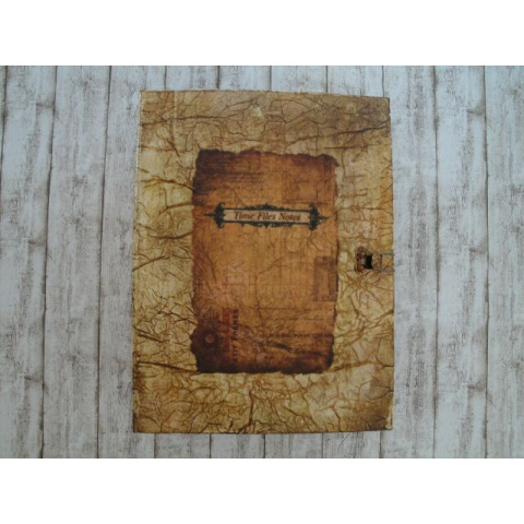 Steampunk Journal Time Files Note Tagebuch