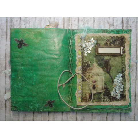 Journal Vintage Queen Bee Tagebuch